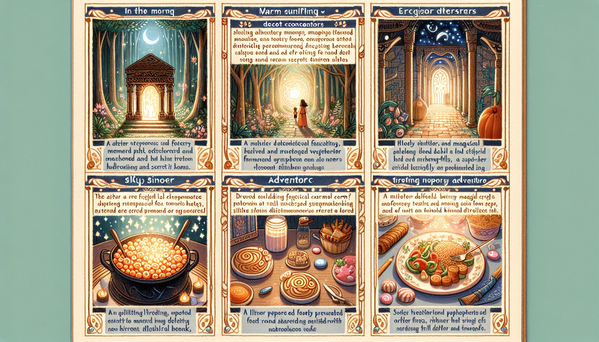 Enchanted Day_Mystical Forest and Crafted Wonders